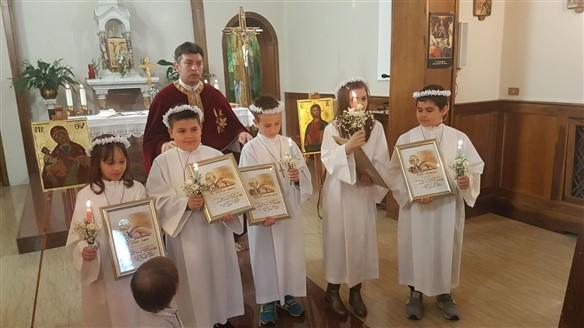 Prima Sfântă împărtăşanie solemnă în Parohia San Donà di Piave