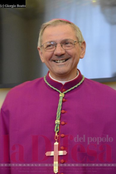 Înscăunarea noului episcop de Padova, Claudio Cipolla