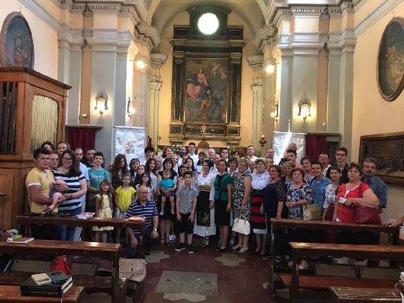 Aniversarea a 15 ani de prezentă religioasă a greco-catolicilor români la Imola